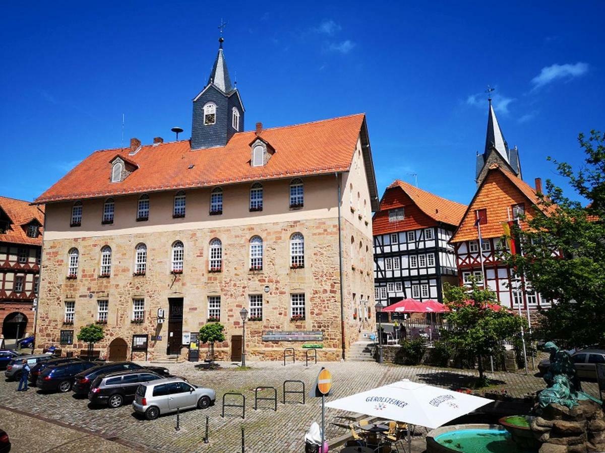 Ferienwohnung Historischer Marktplatz Spangenberg 外观 照片
