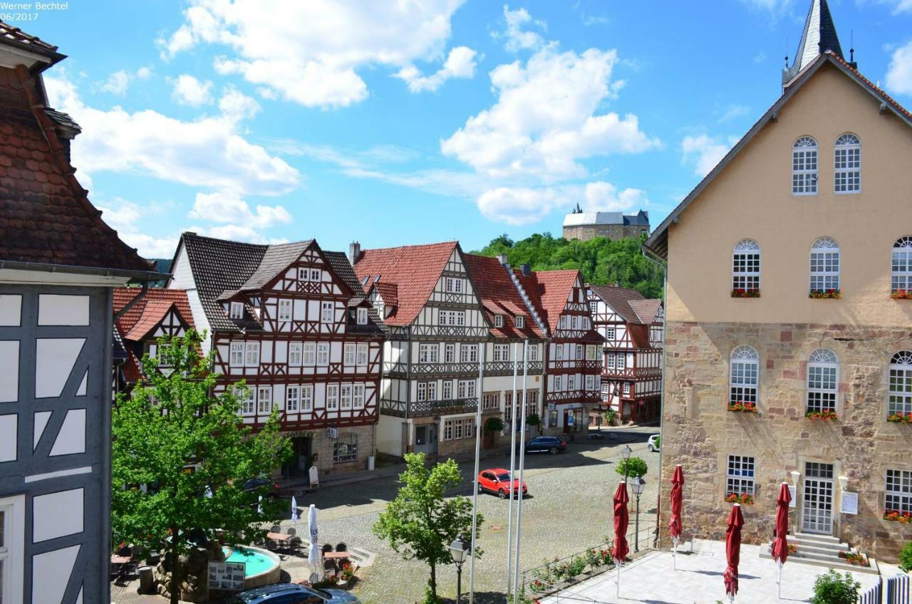 Ferienwohnung Historischer Marktplatz Spangenberg 外观 照片
