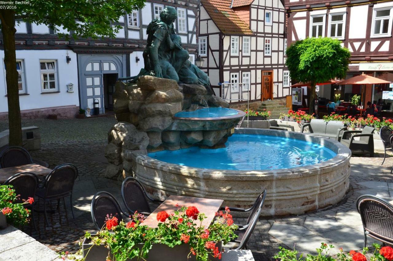 Ferienwohnung Historischer Marktplatz Spangenberg 外观 照片