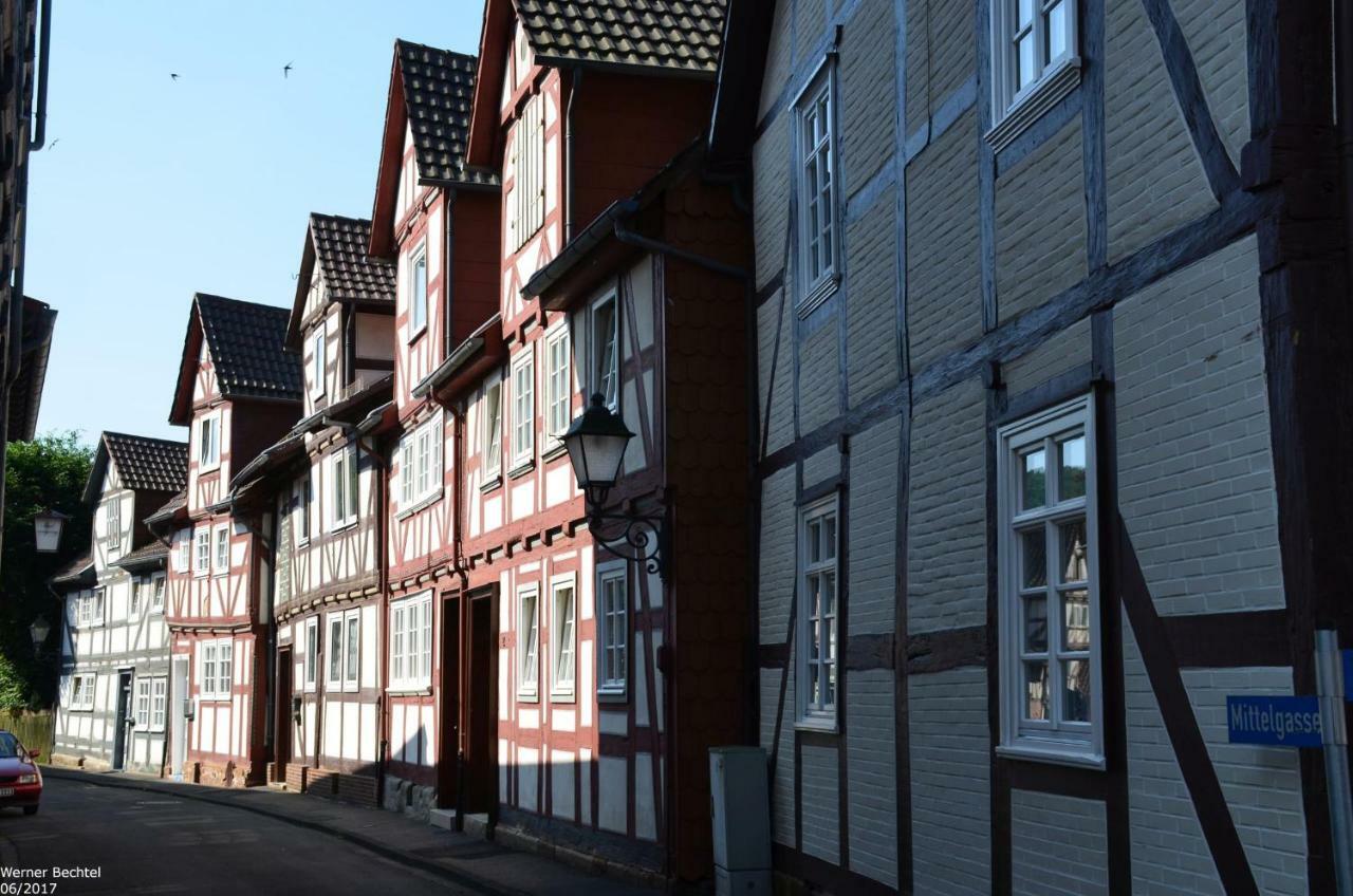 Ferienwohnung Historischer Marktplatz Spangenberg 外观 照片